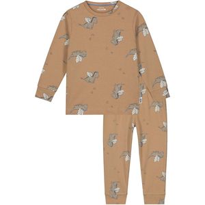Prénatal Pyjama Jongen Maat 98 - Pyjama Kinderen Jongen - Kinderkleding Jongens - Dark Sand Brown