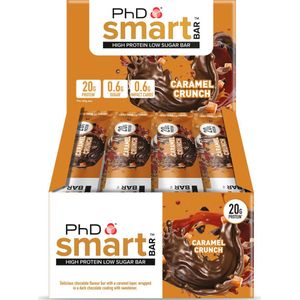 PhD - Smart Bar - Caramel Crunch (12x64g)