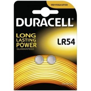 Duracell Alkaline  LR54  1.5V - 2 stuks