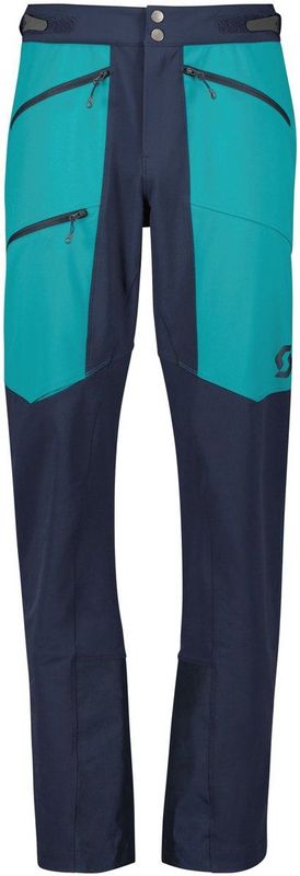 Scott - Explorair Softshell Pro - Skibroek - Blauw/Groen