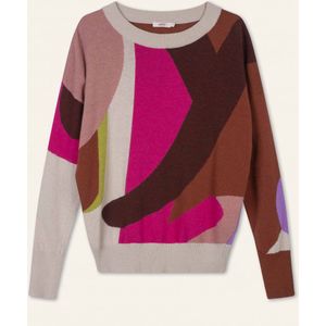 Oilily - Karaoke pullover crew neck - Bruin - XL