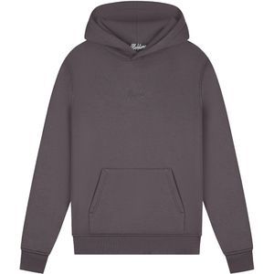 Malelions - Striped Signature Hoodie - Bruin