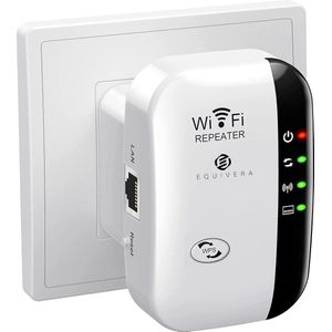 Equivera Wifiversterker Stopcontact - Wifi Versterker - Wifi Stopcontact - Stopcontact