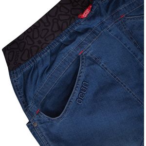 Ocun - Mánia - Klimbroek - Blauw - 65% Katoen, 24% Polyester, 10% Viscose, 1% Elastaan