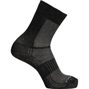 Wrightsock Coolmesh Crew - Grijs/Zwart - 37-41