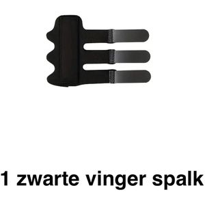 Vingerspalk - Zwart - Vingerbrace - Vingerspalken
