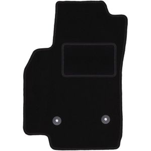 Bestuurdersmat zwart voor: Chevrolet Spark IV hatchback (2015-)