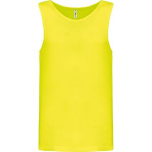 Herensporttop overhemd 'Proact' Fluorescent Geel - 3XL