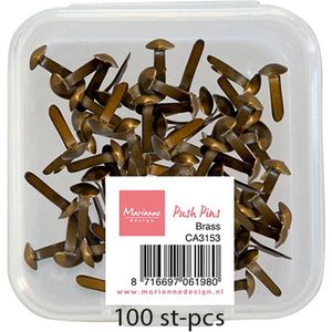 Marianne Design Push Pins - Messing - 100 stuks