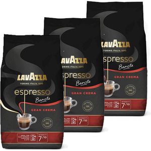 Lavazza Espresso Barista Gran Crema koffiebonen 1kg x3