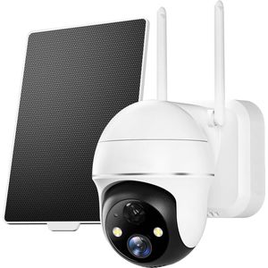 DailySuppliess® Beveiligingscamera Draadloos Buiten - Bewakingscamera voor Binnen - Full HD - Wit