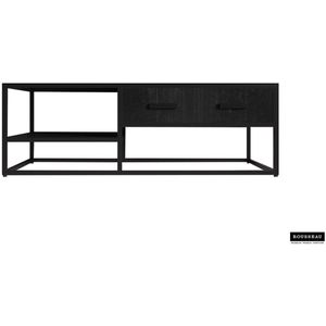 Salontafel 'Madeira' 120 cm Mango Hout Zwart