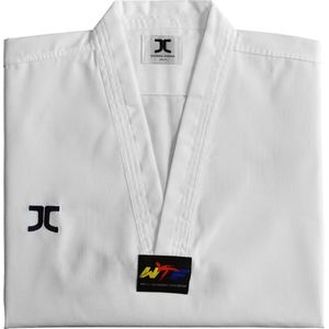 Taekwondo-pak (dobok) voor beginners JCalicu-Club | WT | Wit (Maat: 110)