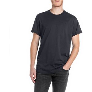 Replay M6854 000 2660 T-shirt Met Korte Mouwen Zwart M Man