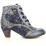 Laura Vita - Alcizeeo 01 SL886-1-BS2 - Veterboot - Blauw Bruin Combi