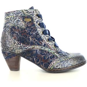 Laura Vita - Alcizeeo 01 SL886-1-BS2 - Veterboot - Blauw Bruin Combi