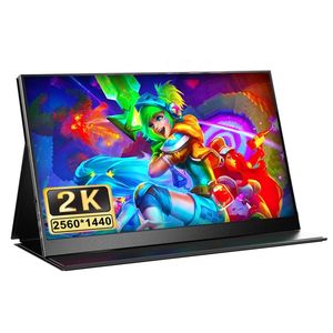 Uperfect Portable Monitor – Draagbare Monitor 17,3 Inch - 144Hz – 2560X1440p – Met Beschermhoes