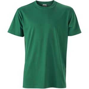 Fusible Systems - Heren James and Nicholson Workwear T-Shirt (Donkergroen)
