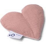 Doomoo Snoogy Love Pink - Zachte Warmtekussen en Knuffel - Organisch Katoen - Gevuld met Koolzaad en Lavendel
