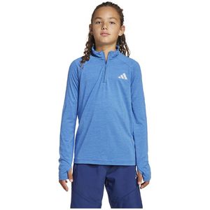 Adidas All Sports Favorite T-shirt Met Lange Mouwen Blauw 11-12 Years Jongen