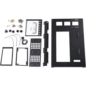 Computer ATX Open Moederbord Rack, DIY Computer Moederbord Behuizing Rack, ATX MATX PC Moederbord Behuizing Frame, Gaming PC Behuizing Open Frame met Handvat, Ondersteunt Waterkoelers