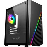 UNYKAch - Mini Glayze - Micro ATX Behuizing - Zwart - ARGB Voorkant