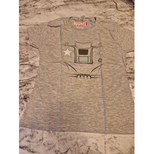 T-shirt - Marvel - C-15 - Grijs - Mt 140