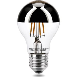 Groenovatie LED Filament Kopspiegellamp E27 Fitting - 4W - 106x60 mm - Warm Wit - Dimbaar