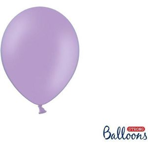 Strong Ballonnen 12cm, Pastel Lavender blauw (1 zakje met 100 stuks)