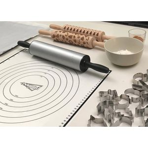 Deegroller Anti-aanbak 25 cm - Perfect voor Bakken