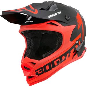 Bogotto - V321 Soulcatcher - Crosshelm - Rood Zwart
