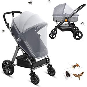 Klamboe voor Baby - Klamboe, Reisklamboe / Baby Buggy Anti Muggen Insectennetten,rice clamboe