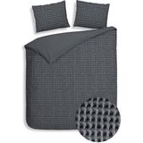 Dekbedovertrek - Katoen - Grijs