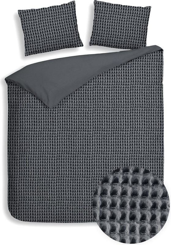 Dekbedovertrek - Katoen - Grijs