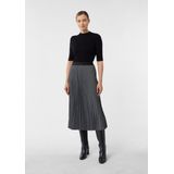 COMMA Rok  grijs / zwart