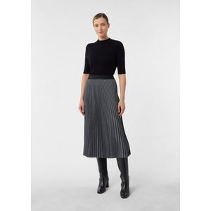 COMMA Rok  grijs / zwart