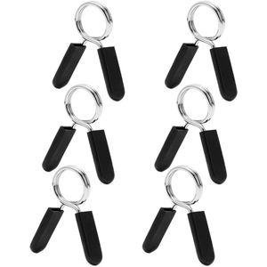 6 stuks veersluitingen gewichthendelklemmen voor halters 30 mm