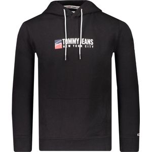 Tommy Hilfiger Hoodies Zwart Normaal - Maat XL - Mannen - Herfst/Winter Collectie - Wol