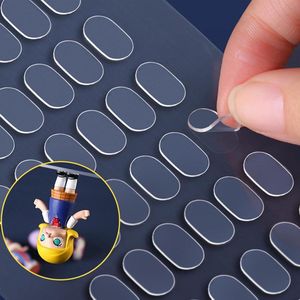 Zelfklevende stippen transparant plakstift om op te hangen aan de muur - 13 x 8 cm