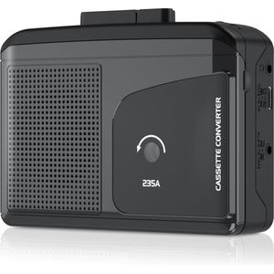 Solacis Cassette speler - Cassette - Cassettespeler - Cassette speler - Draagbare cassette speler - Must have!