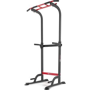 Hop-Sport Power Tower HS-2012K - Multifunctionele Krachttoren met Verstelbare Optrekstang, Dipstation, en Push-Up Steunen - Ideaal voor Krachttraining Thuis - Maximaal Draagvermogen 150 kg