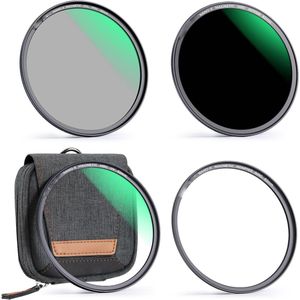 Magnetisch Filter Set 43mm - Magnetisch Systeem voor Snelle Verandering - MCUV, CPL, ND1000 Filters - Lens Adapter en Filter Tas - Nano X Serie