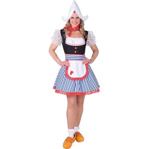 Volendams jurkje - Hollandse dirndl - Klederdracht kostuum - Verkleedkleding dames maat S (36)