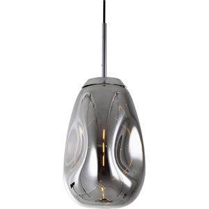 Leitmotiv - Hanglamp Blown Glass Medium - Chroom