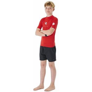 Rip Curl Jongenskorps Korte Mouw Lycra Vest 11nbrv - Rood