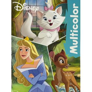 Multicolor - Disney kleurboek voor zowel jongens als meisjes - uitermate geschikt voor kleurpotloden