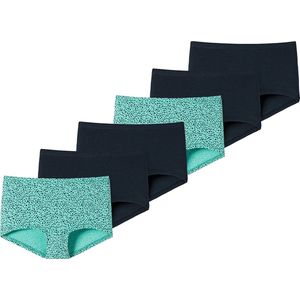 Schiesser Meisjes shorts slip 6 pack 95/5 Organic Cotton