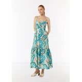 comma - Maxi-jurk - Katoen - Zomer - Luchtig