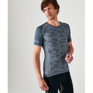 Damart - Heren-T-shirt Dynamic Climatyl - Heren - Grijs - S/M