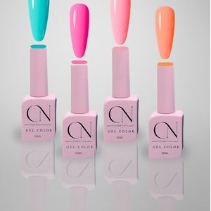 CN Cosmetics Gellak 4 kleuren - Gellak set